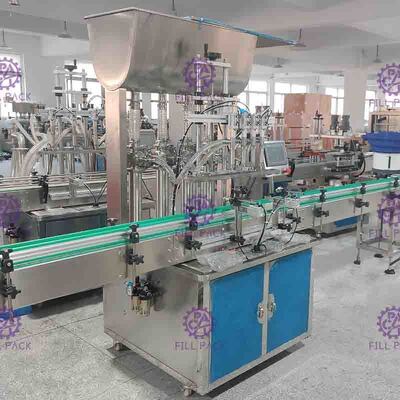 स्वचालित पिस्टन प्रकार तरल भराव उपकरण केचप / मेयोनेज़ 6000 - 8000 बीपीएच