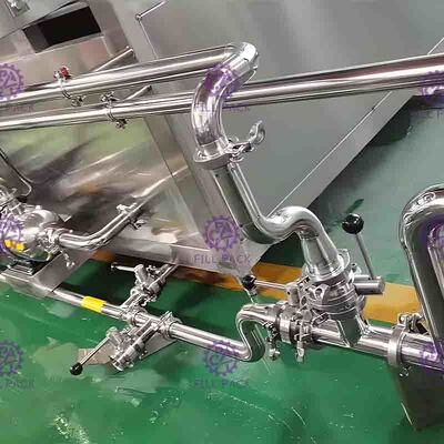 स्प्रे नलिका के साथ बोतलबंद बोतल पैकिंग मशीन जंगम जूस Pasteurizer रीसाइक्लिंग