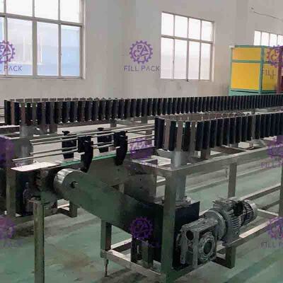 कन्वेयर समायोज्य स्पीड के साथ रिवर्स स्टिरिलिजर सिस्टम पीईटी बॉटल