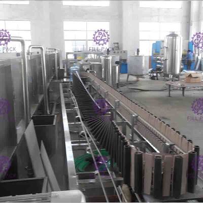 फ्लेवर जूस उत्पादन लाइन के लिए रिवर्स प्लास्टिक बॉटल स्टिरिलोजर सिस्टम 8000 बीपीएच