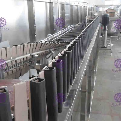 ऑटो प्लास्टिक की बोतल पैकिंग मशीन रस उद्योग स्टरलाइज़ सिस्टम