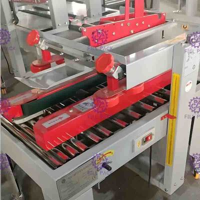 अर्ध स्वचालित बॉक्स सील कार्टन बोतल पैकेजिंग मशीन