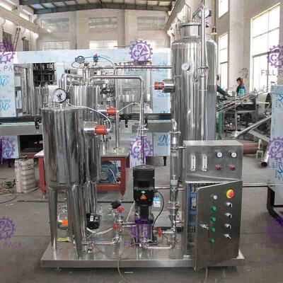 0.5T/H स्पार्कलिंग पानी कार्बोनेटेड शीतल पेय उत्पादन लाइन