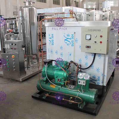 0.5T/H स्पार्कलिंग पानी कार्बोनेटेड शीतल पेय उत्पादन लाइन