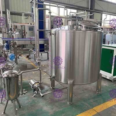 0.5T/H स्पार्कलिंग पानी कार्बोनेटेड शीतल पेय उत्पादन लाइन