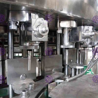 पीईटी प्लास्टिक ग्लास 3 में 1 मोनोब्लॉक सोडा पेय पेय की बोतल भरने की मशीन / उपकरण / लाइन / प्लांट / सिस्टम