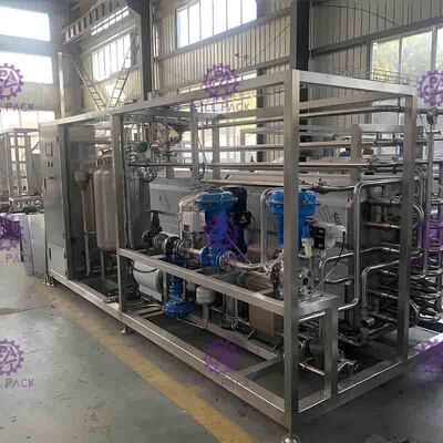 3T/H UHT प्लेट टाइप स्टेरलाइजर मशीन आसान ऑपरेशन