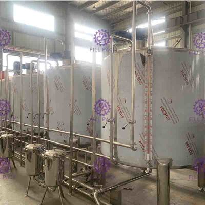 आंदोलक के साथ स्टीम जैकेट ताप रस प्रसंस्करण उपकरण