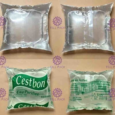 पाउच पाउच बैग 1000L तरल पानी भरने की मशीन पानी बैगिंग लाइन
