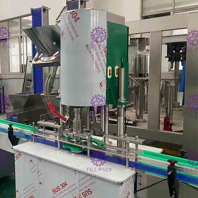 2000BPH स्वचालित 2L शुद्ध पानी की बॉटलिंग मशीन, बोतल रिंसर फिलर Capper