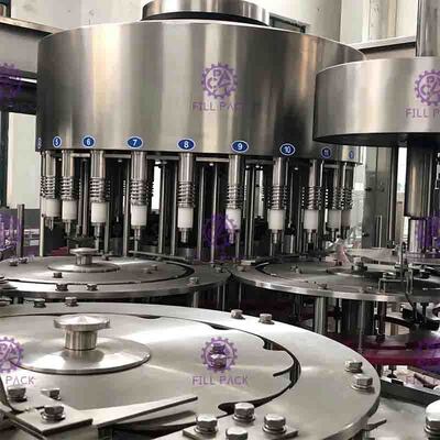 2L मोनोब्लॉक वाटर रिंसिंग फिलिंग कैपिंग मशीन पीईटी बोतल शुद्ध पेय 0.5Mpa
