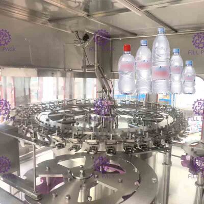 500ml / 1L / 2L PET पीने का पानी 3 इन 1 मोनोब्लॉक रिंसिंग फिलिंग कैपिंग उपकरण / प्लांट / मशीन / सिस्टम / लाइन