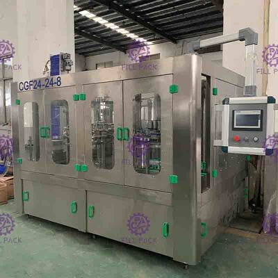 500 मिली / 1 एल / 2 एल पीईटी पेयजल 3 इन 1 मोनोब्लॉक बॉटलिंग उपकरण / प्लांट / मशीन / सिस्टम / लाइन