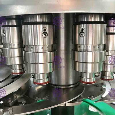 6000BPH 2000ml स्वचालित 3 1 शुद्ध पानी भरने की मशीन में