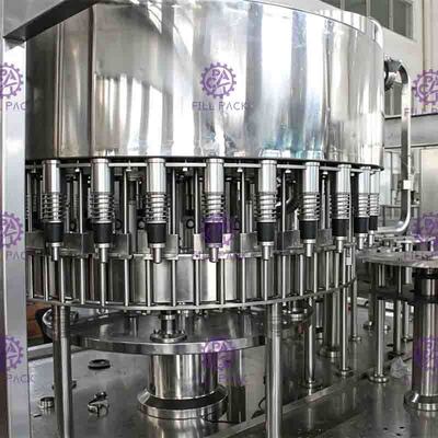 औद्योगिक Monoblock भरने की मशीन अर्ध स्वचालित शीतल पेय बॉटलिंग उपकरण