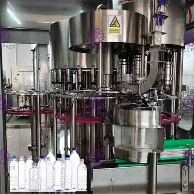 Monoblock पीने के पानी भरने की मशीन, 1 में 3 भरने और सील धोना