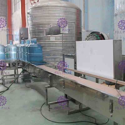 बाल्टी / बैरल / गैलन की बोतल में पानी भरने के कैपिंग उपकरण / प्लांट / मशीन / सिस्टम / लाइन