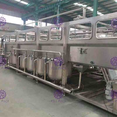 3/5 गैलन / 20L बोतल पानी वॉशर भराव Capper उपकरण / संयंत्र / मशीन / प्रणाली / लाइन