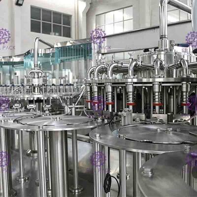 SUS304 2L ग्लास बोतल फल का रस पैकिंग मशीन Homogenizer के साथ 4000BPH