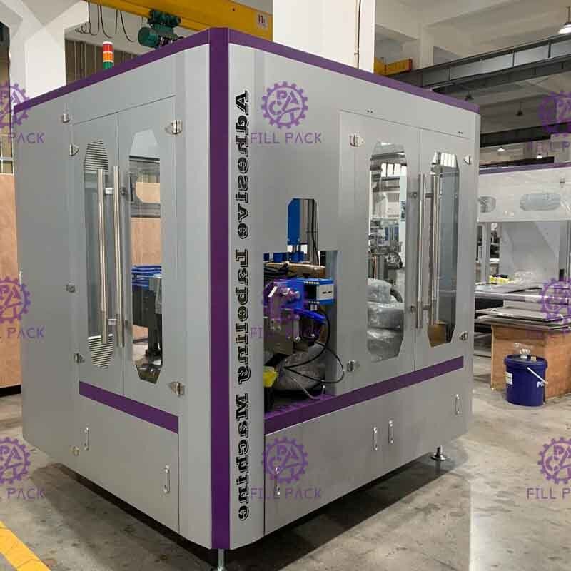 एकल लेबल के लिए रोटरी प्रकार स्व चिपकने वाला स्टीकर बीयर ग्लास बोतल लेबलिंग मशीन