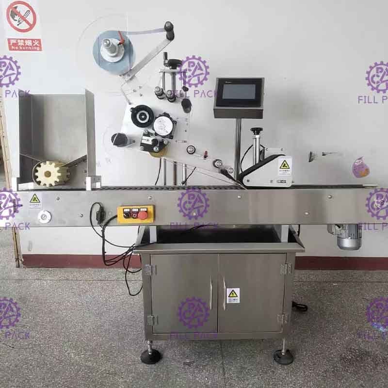 स्वयं चिपकने वाला पीईटी / प्लास्टिक स्टिकर गोल बोतल लेबलिंग / लेबलर मशीन / उपकरण / लाइन / प्लांट / सिस्टम / यूनिट