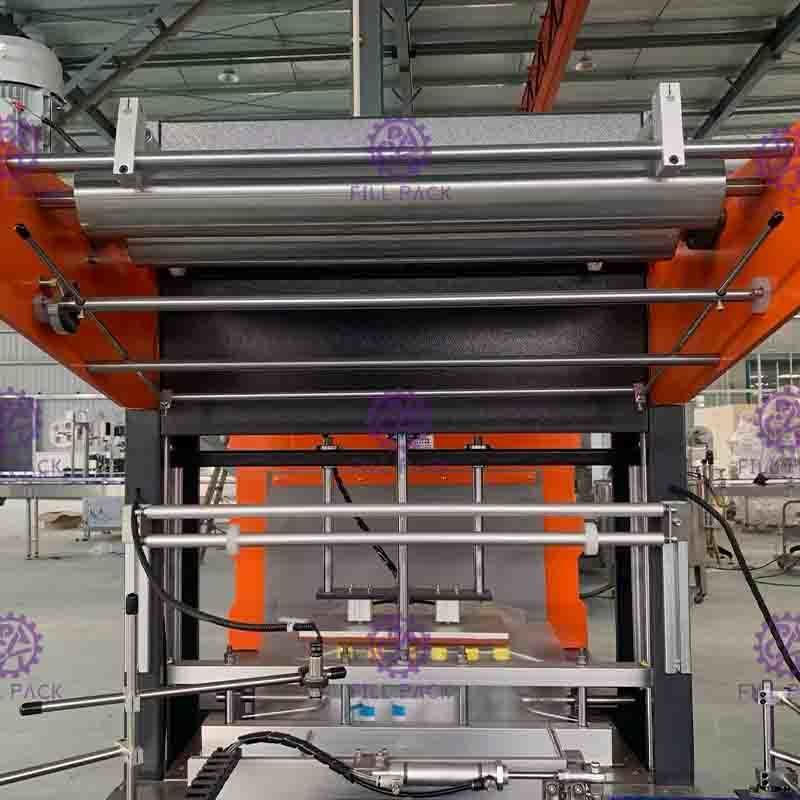 जूस कोला के लिए 10 पीसी / मिन बोतल सिकोड़ें लपेटें मशीन टच स्क्रीन