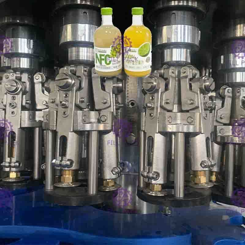 0.3L उच्च चिपचिपापन केंद्रित रस भरने की मशीन, स्वचालित कैपिंग मशीन