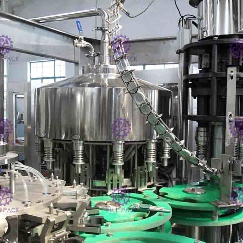 4.2KW पूर्ण स्वचालित गैर गैस कांच ग्लास बोतल के लिए मशीन भरने पी